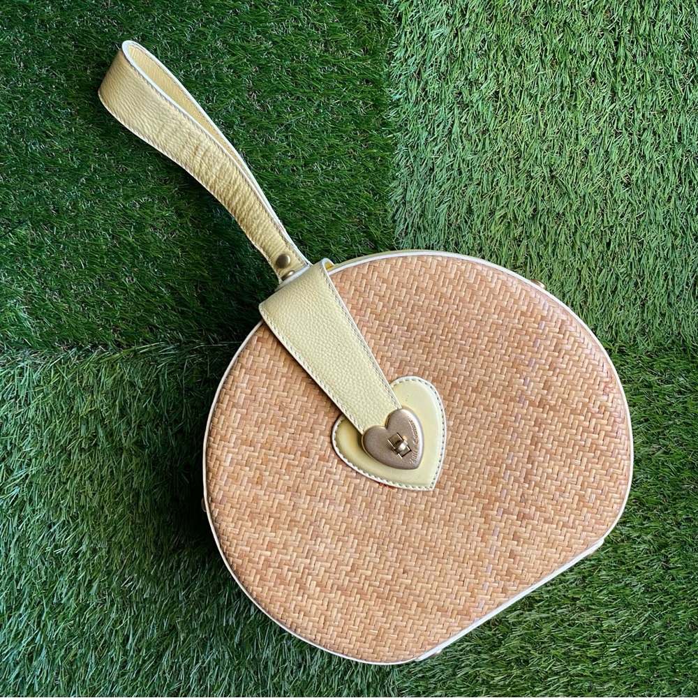 Juicy Couture straw purse